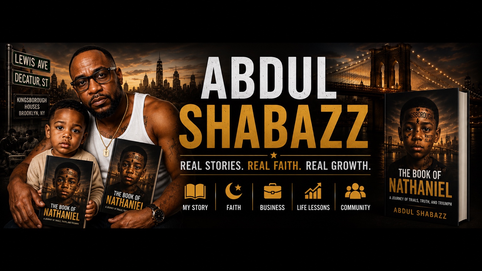 Book Baddies campaign visual featuring The Book of Nathaniel